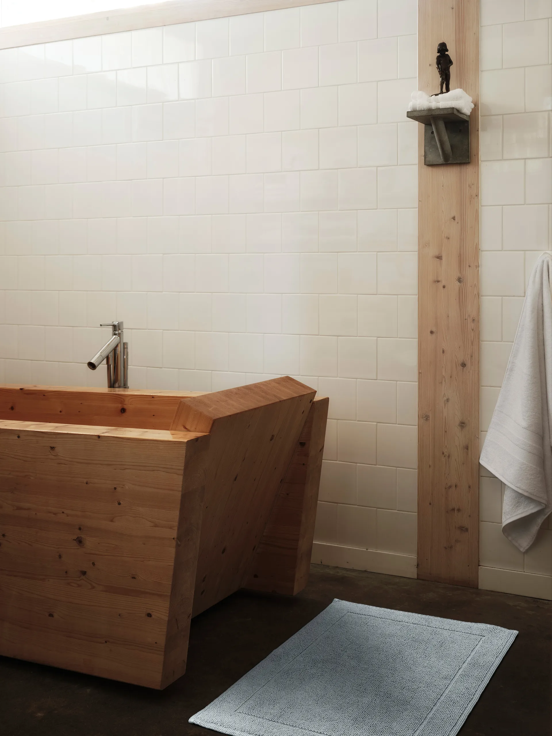 Dywan łazienkowy Portofino, Lodowoniebieski, 60x90 cm Mille Notti