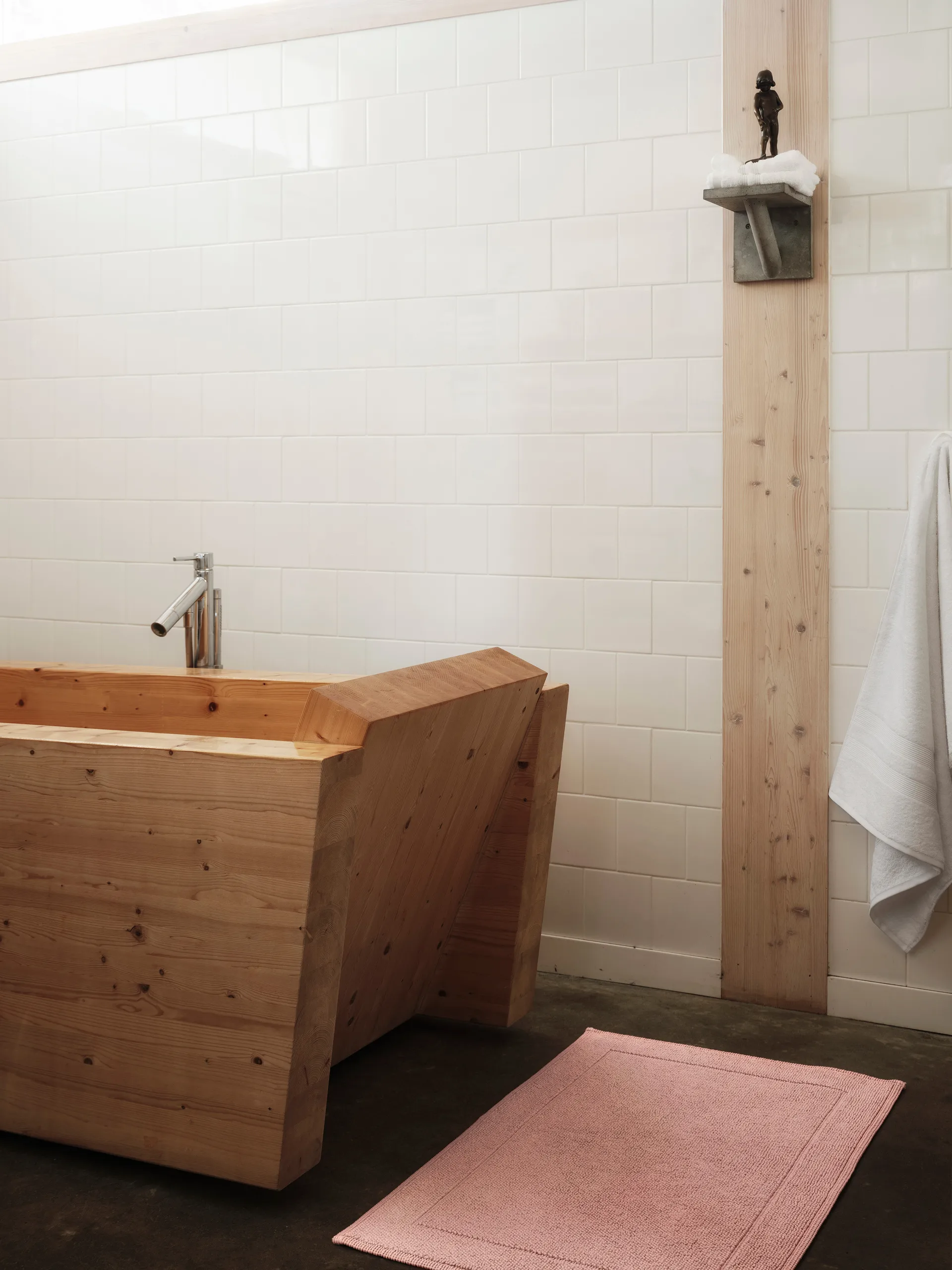 Dywan łazienkowy Portofino, Rosa, 60x90 cm Mille Notti