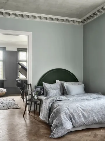 Morris & Co. Marigold Poszewka na poduszkę - Niebieska, 50x90 cm - Mille Notti