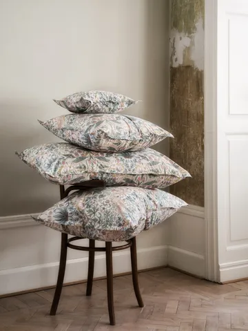 Morris & Co. Strawberry Thief Poszwa na kołdrę - Zielona 150x210 cm - Mille Notti