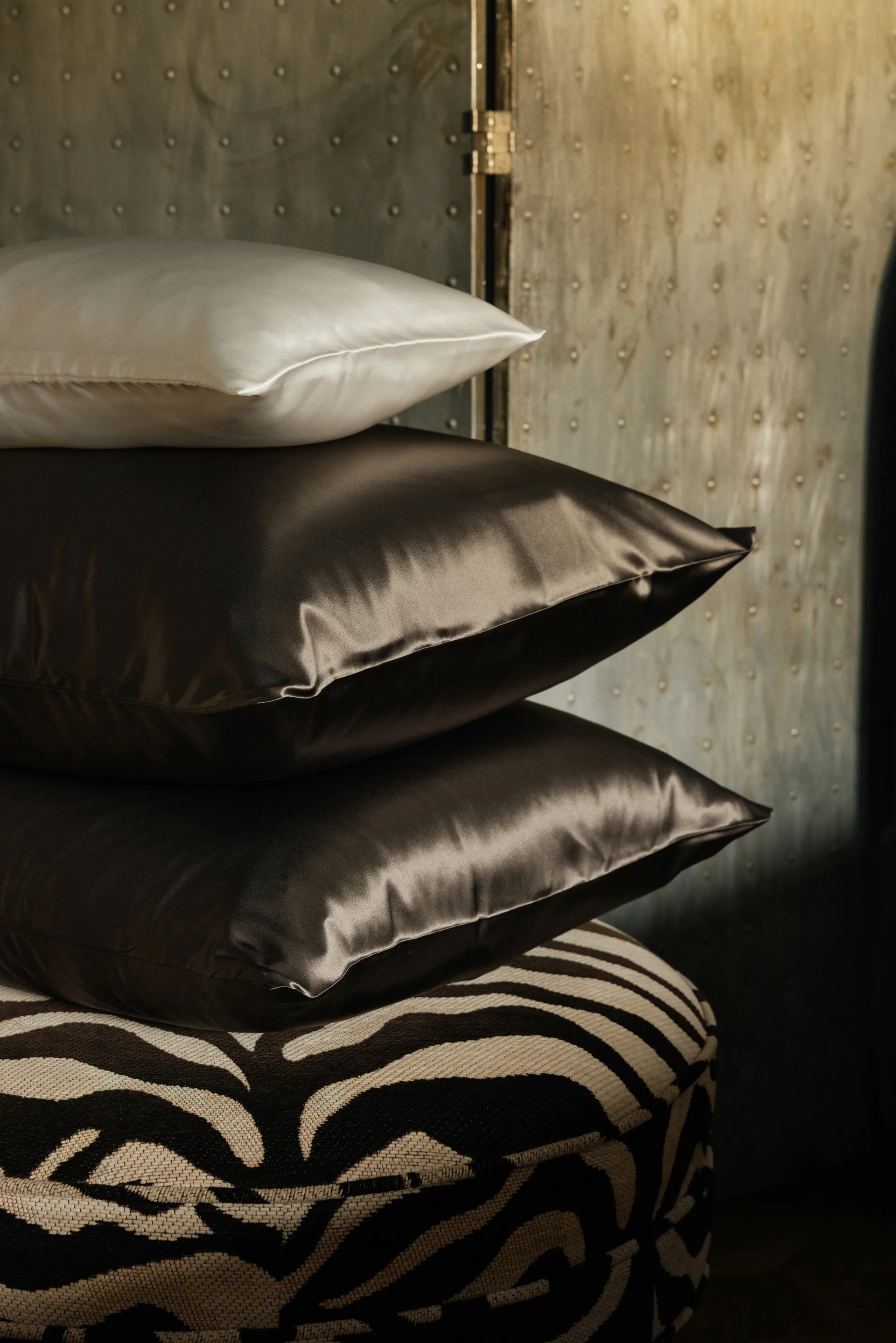 Poszewka na poduszkę Sogno, Brązowo-szary, 50x60 cm Mille Notti