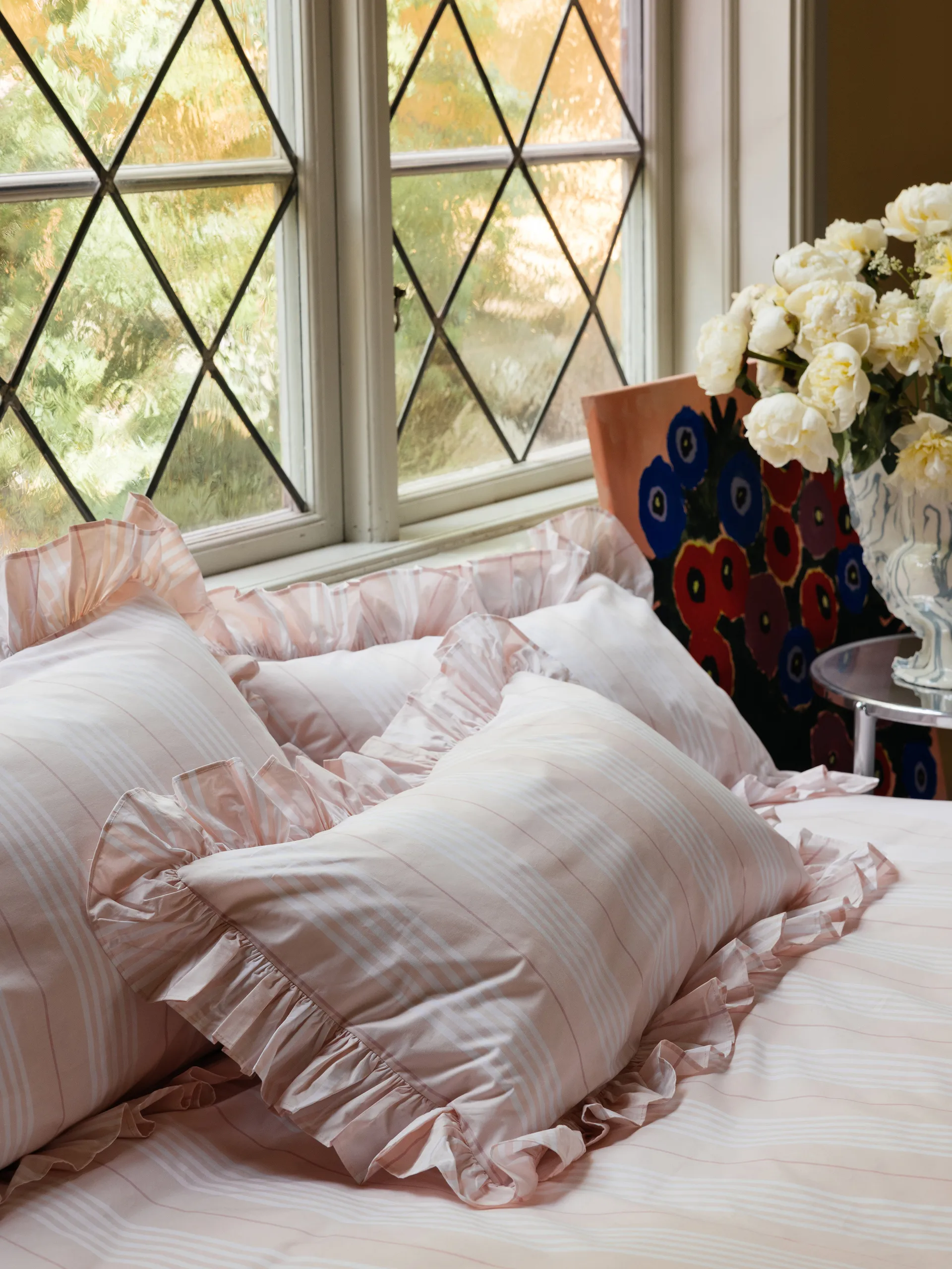 Poszwa na kołdrę Camicia, Jasny róż, 220x220 cm Mille Notti