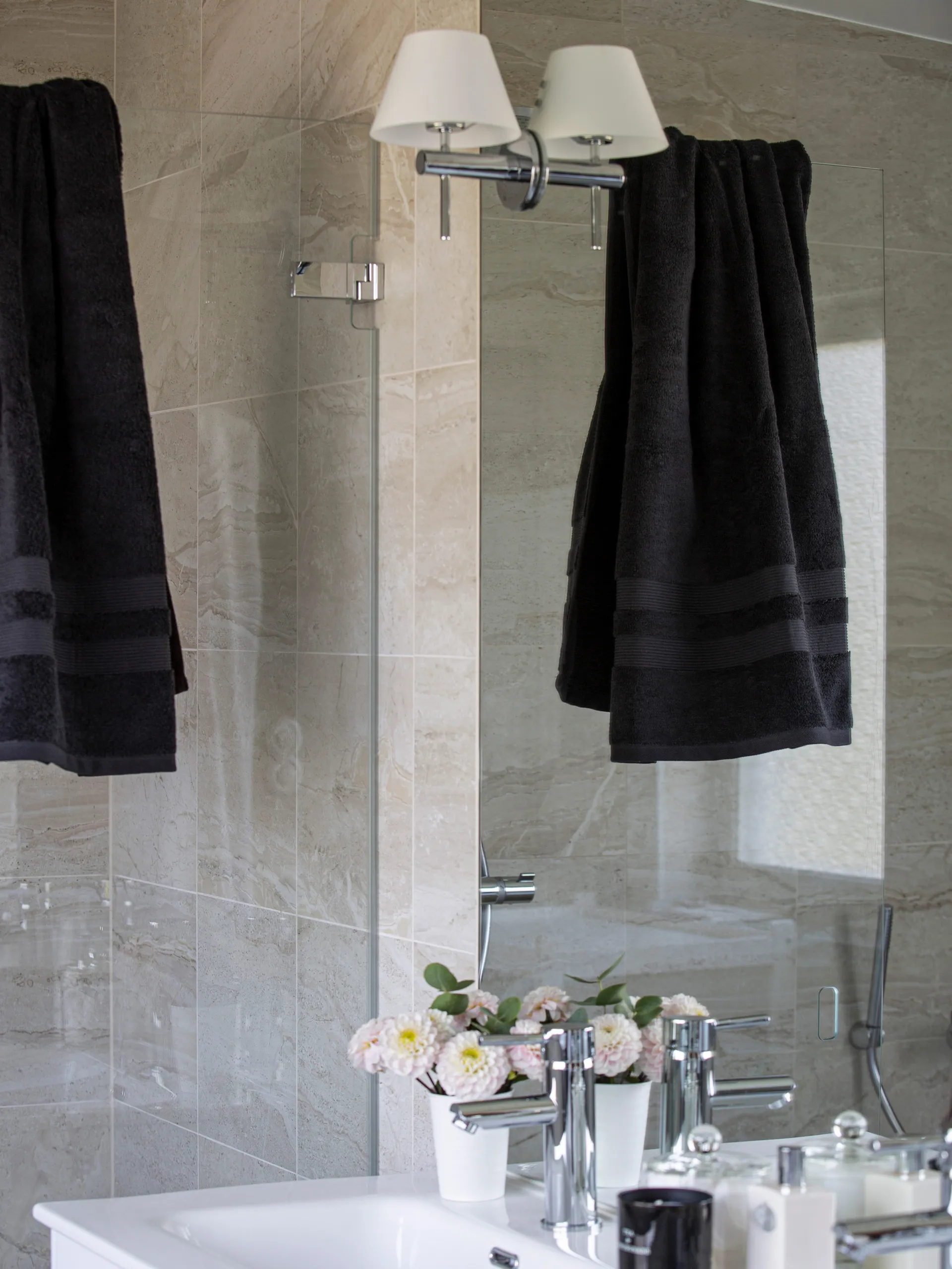 Ręcznik Fontana ECO, Antracit, 30x50 cm Mille Notti