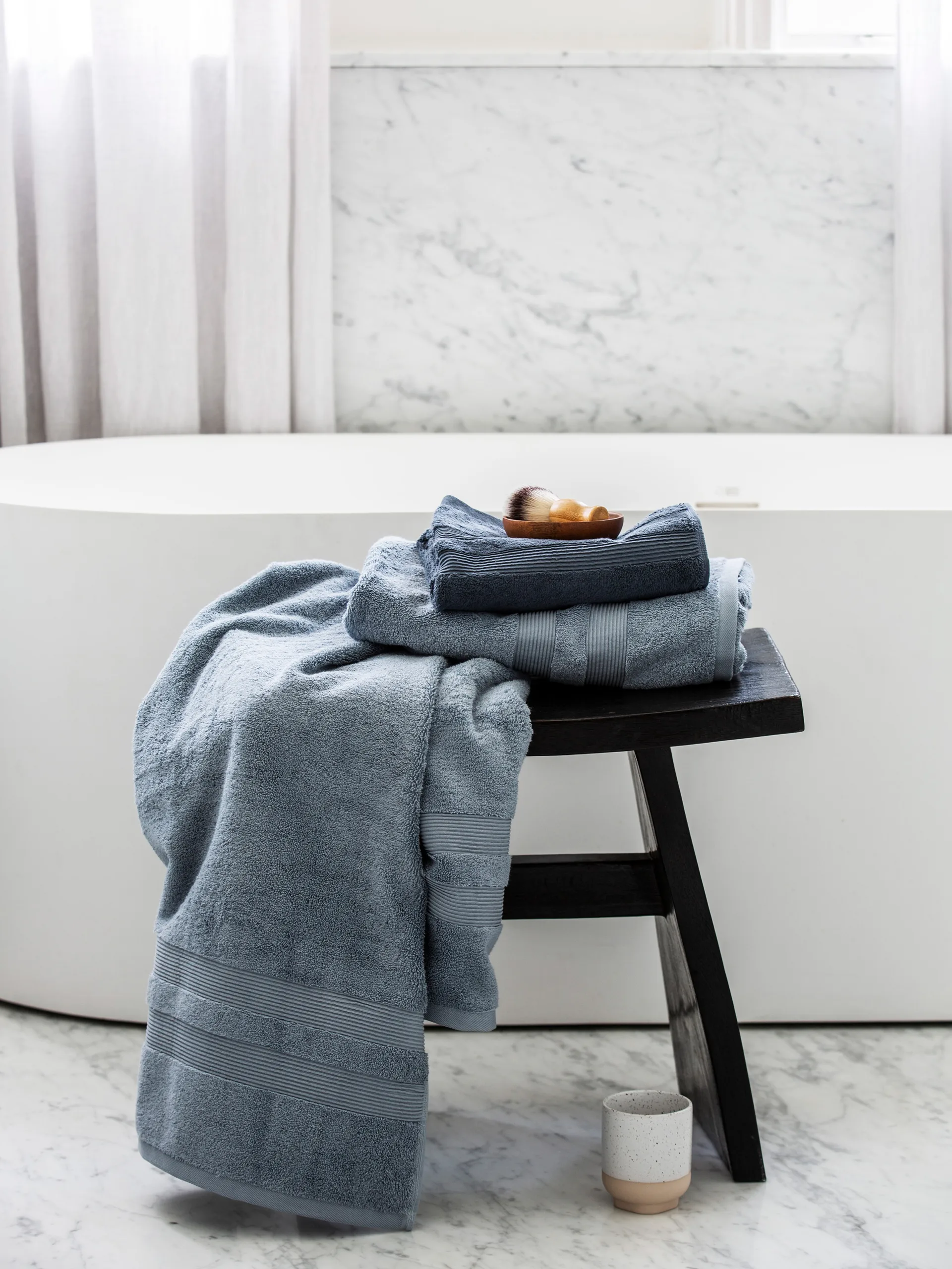 Ręcznik Fontana ECO, Jasnoniebieski, 30x50 cm Mille Notti