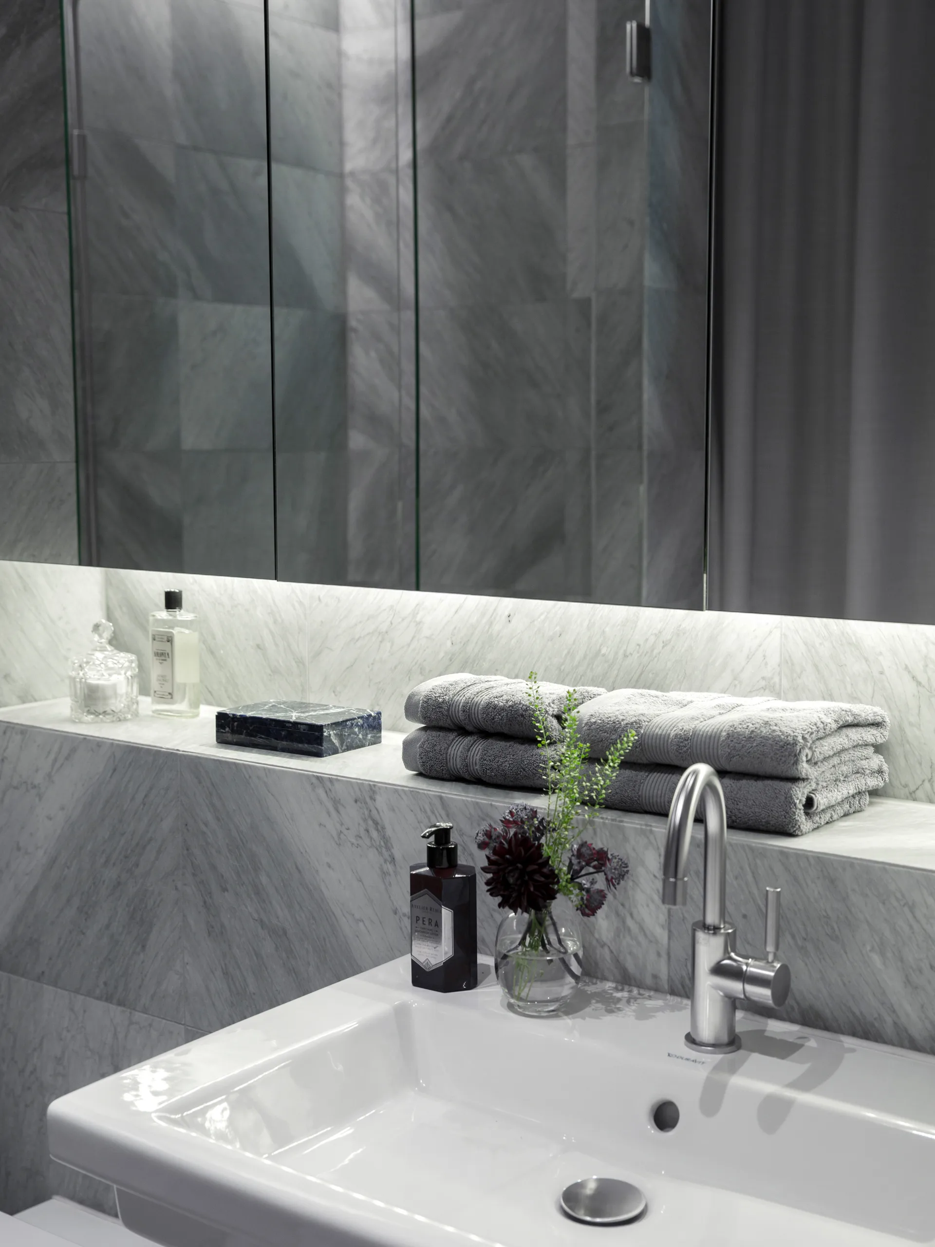 Ręcznik Fontana ECO, Szary, 30x50 cm Mille Notti