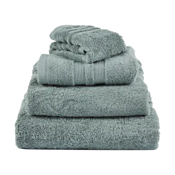 Ręcznik Fontana ECO - Szaryzielony, 70x140 cm - Mille Notti