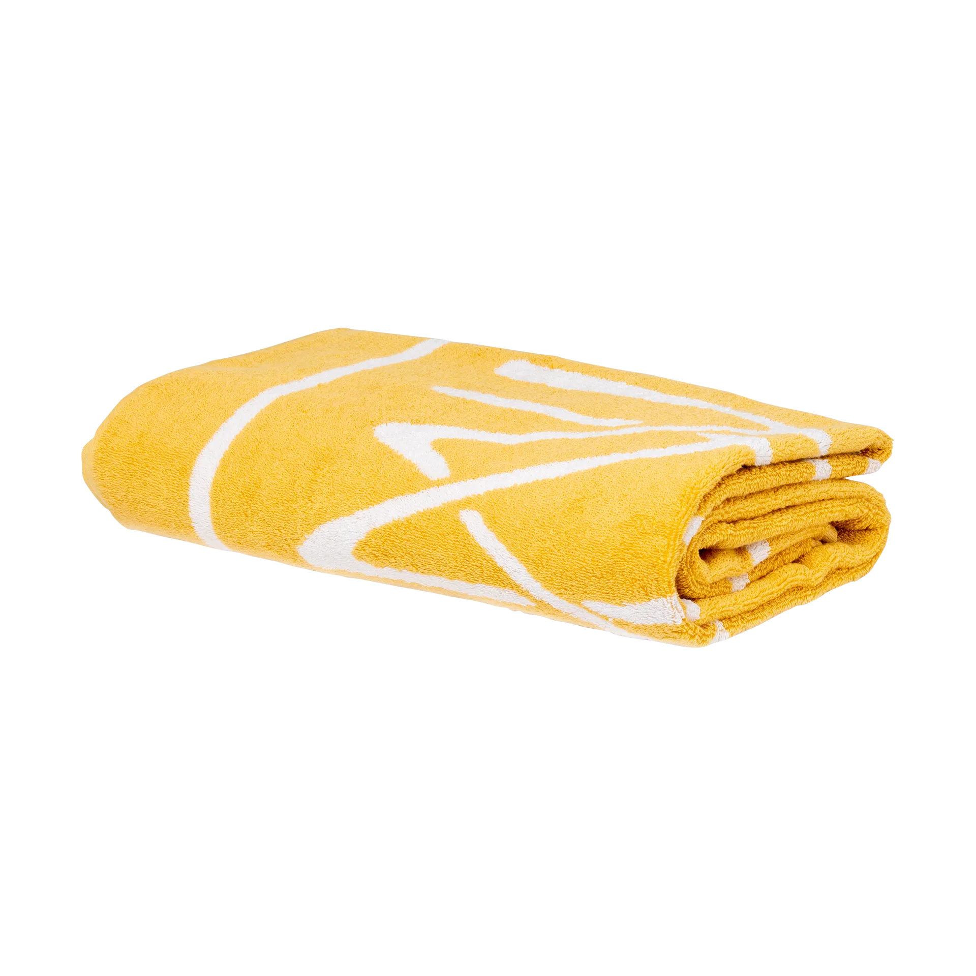 Ręcznik plażowy Elba ECO, ŻółtyIvory, 86x180 cm Mille Notti