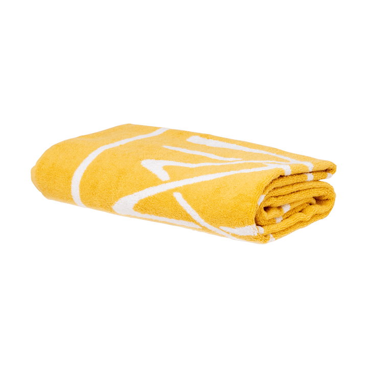 Ręcznik plażowy Elba ECO - ŻółtyIvory, 86x180 cm - Mille Notti