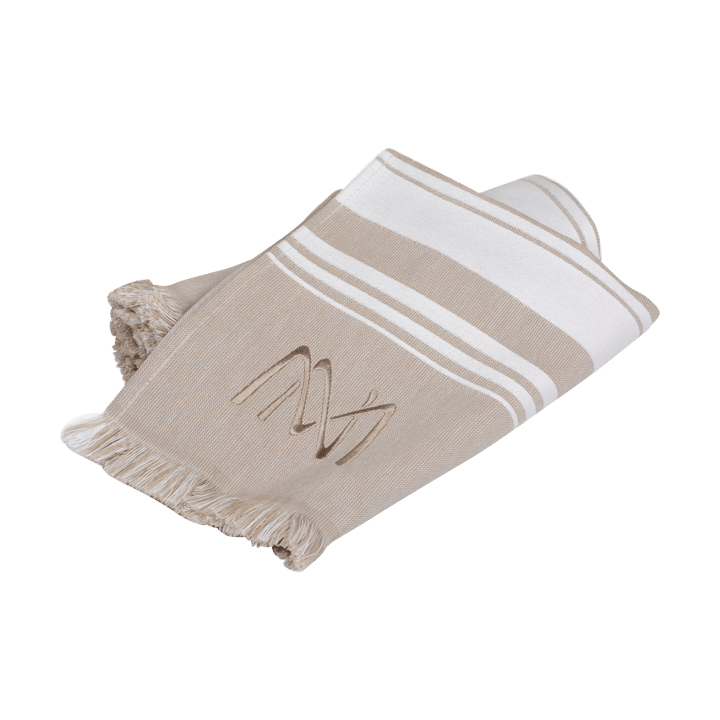 Ręcznik plażowy Rapallo ECO - Beige, 100x180 cm - Mille Notti