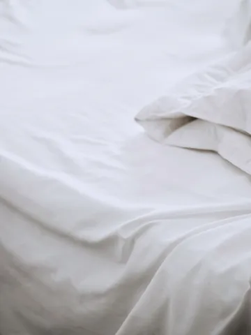 Satina poszewka na poduszkę EKO - Biały, 50x60 cm - Mille Notti