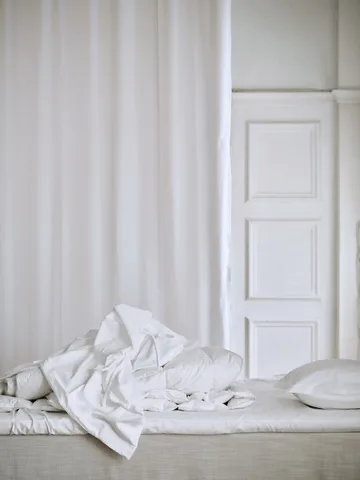 Satina poszewka na poduszkę EKO - Biały, 50x60 cm - Mille Notti