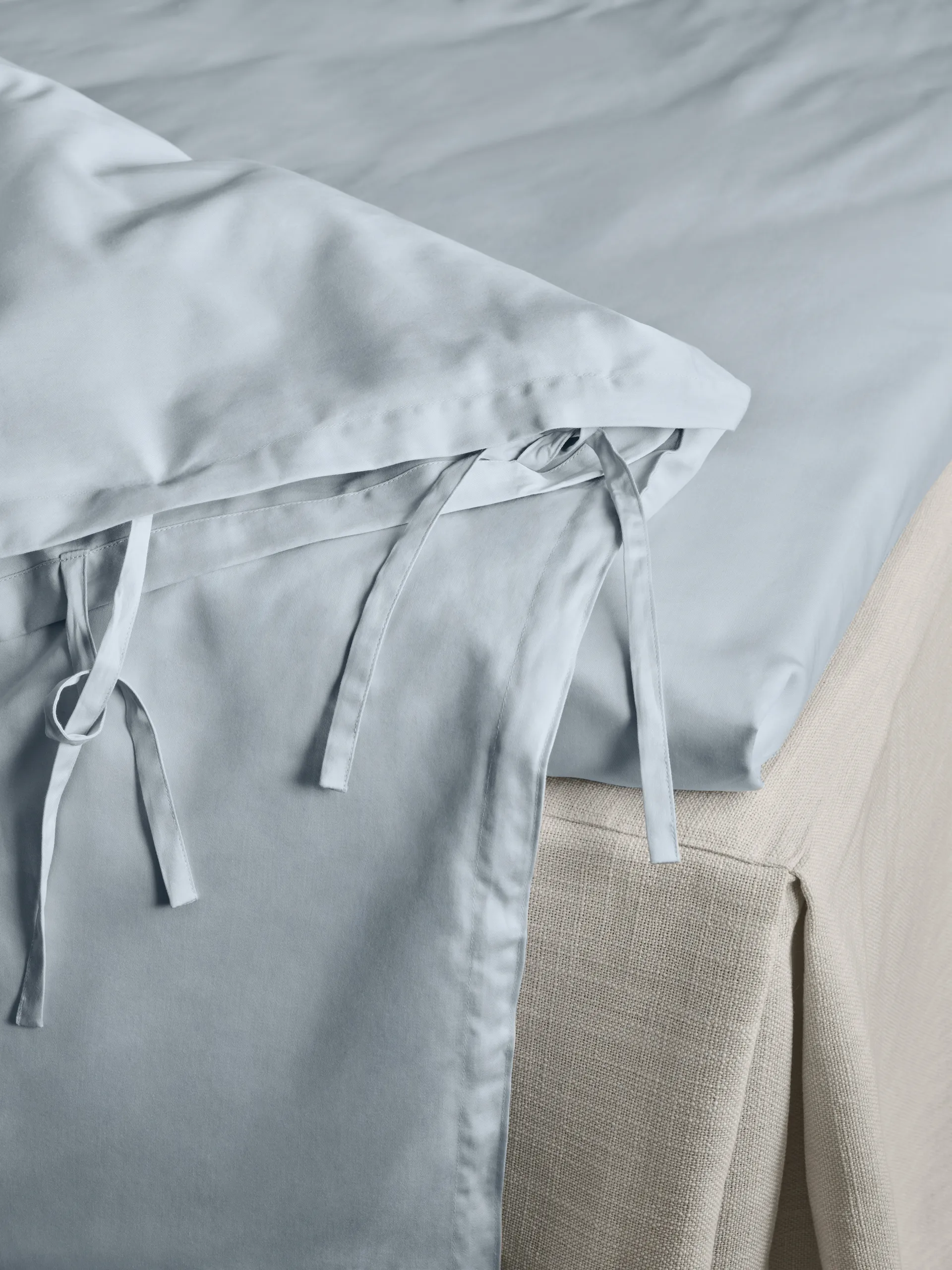 Satina poszwa na kołdrę, Jasnoniebieski, 150x210 cm Mille Notti