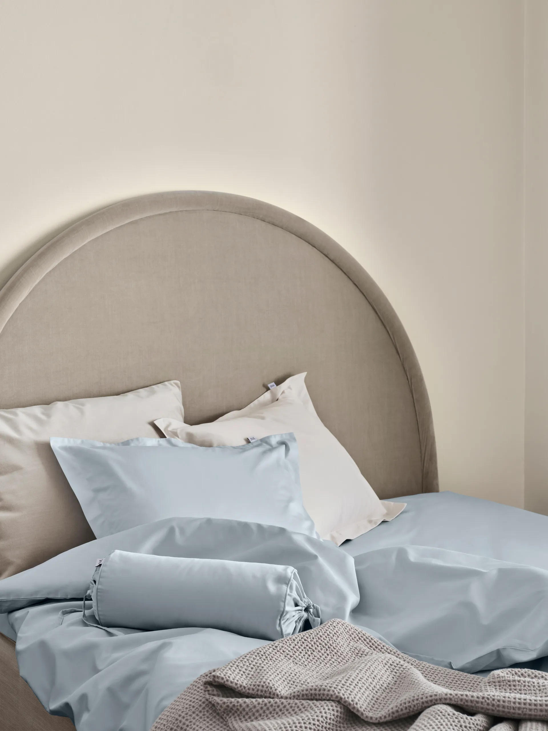 Satina poszwa na kołdrę, Jasnoniebieski, 150x210 cm Mille Notti