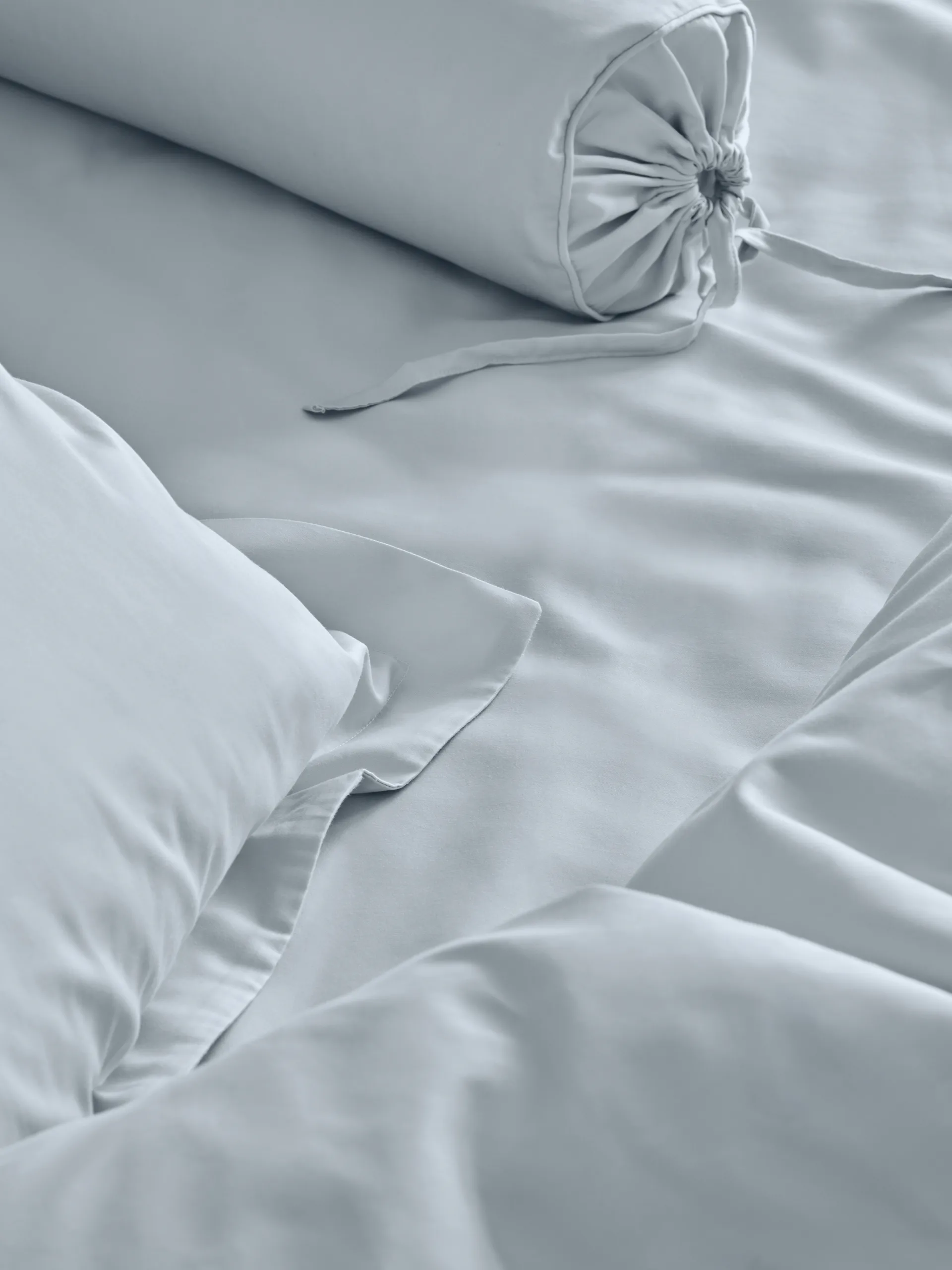 Satina poszwa na kołdrę, Jasnoniebieski, 220x220 cm Mille Notti