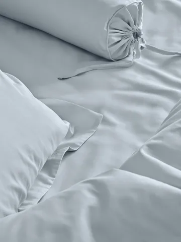 Satina poszwa na kołdrę - Jasnoniebieski, 220x220 cm - Mille Notti