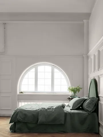 Satina poszwa na kołdrę - Zielony, 150x210 cm - Mille Notti