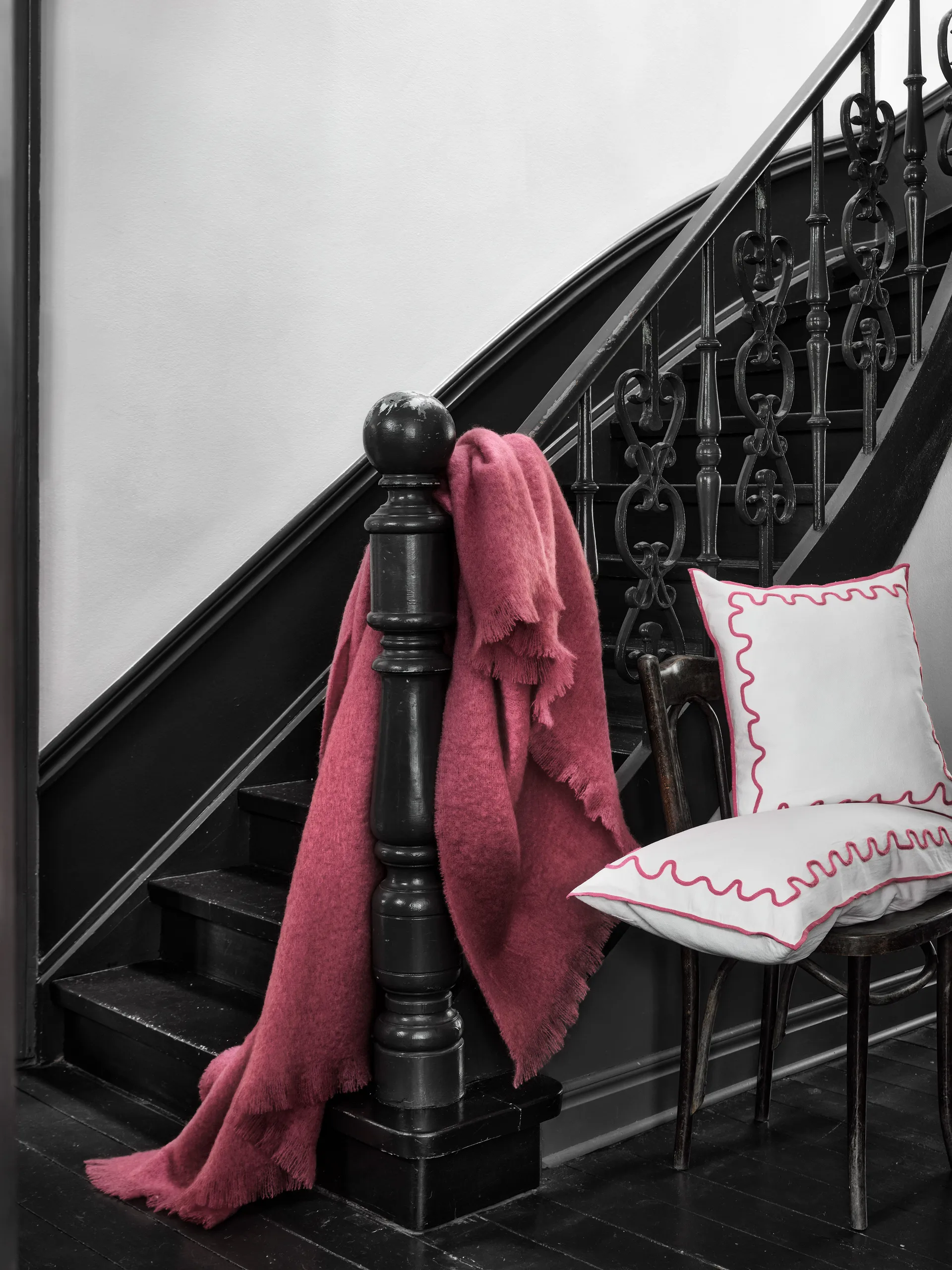 Senzo koc 140x200 cm, Różowy Mille Notti