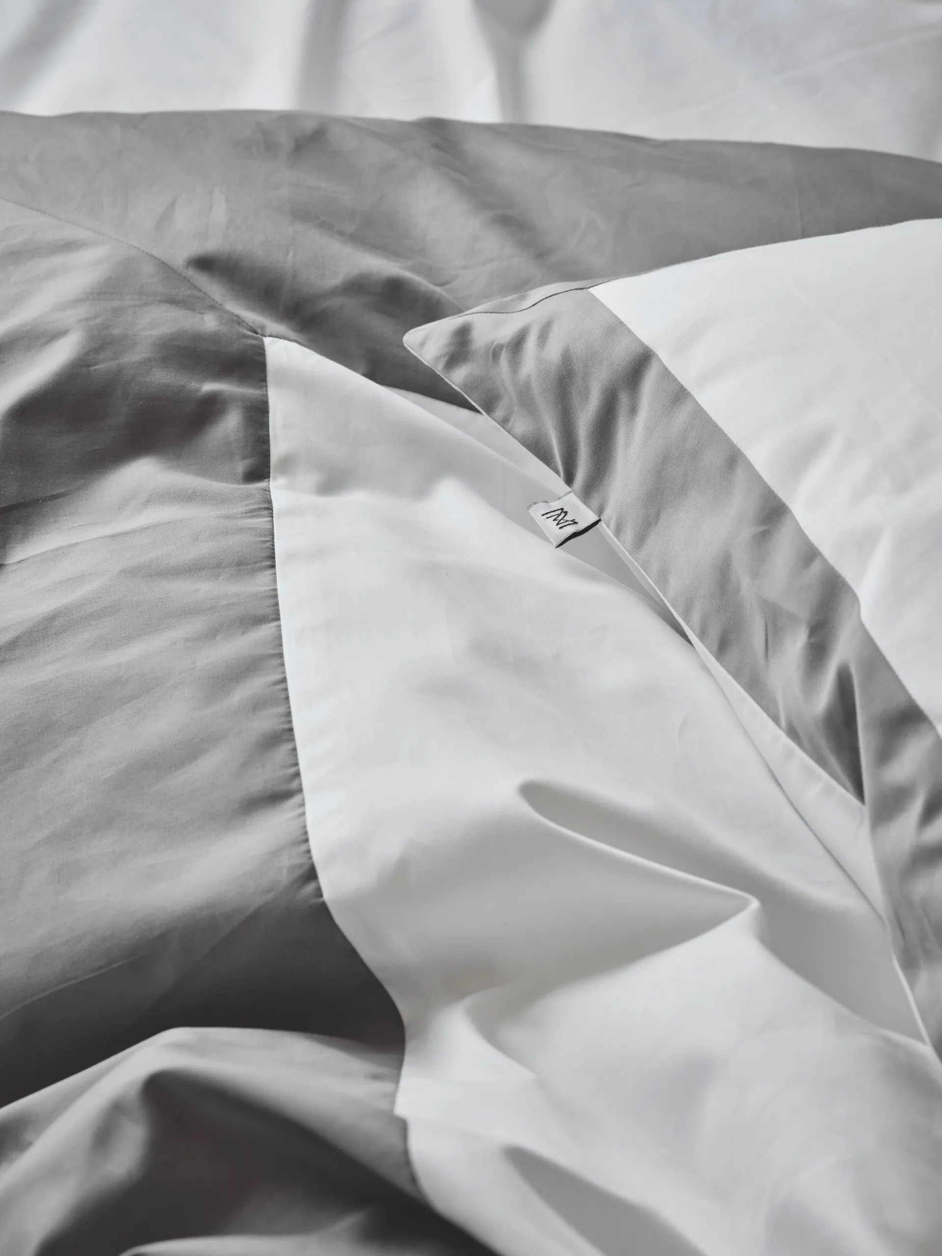 Sobrio poszwa na kołdrę EKO, szary, 150x210 cm Mille Notti