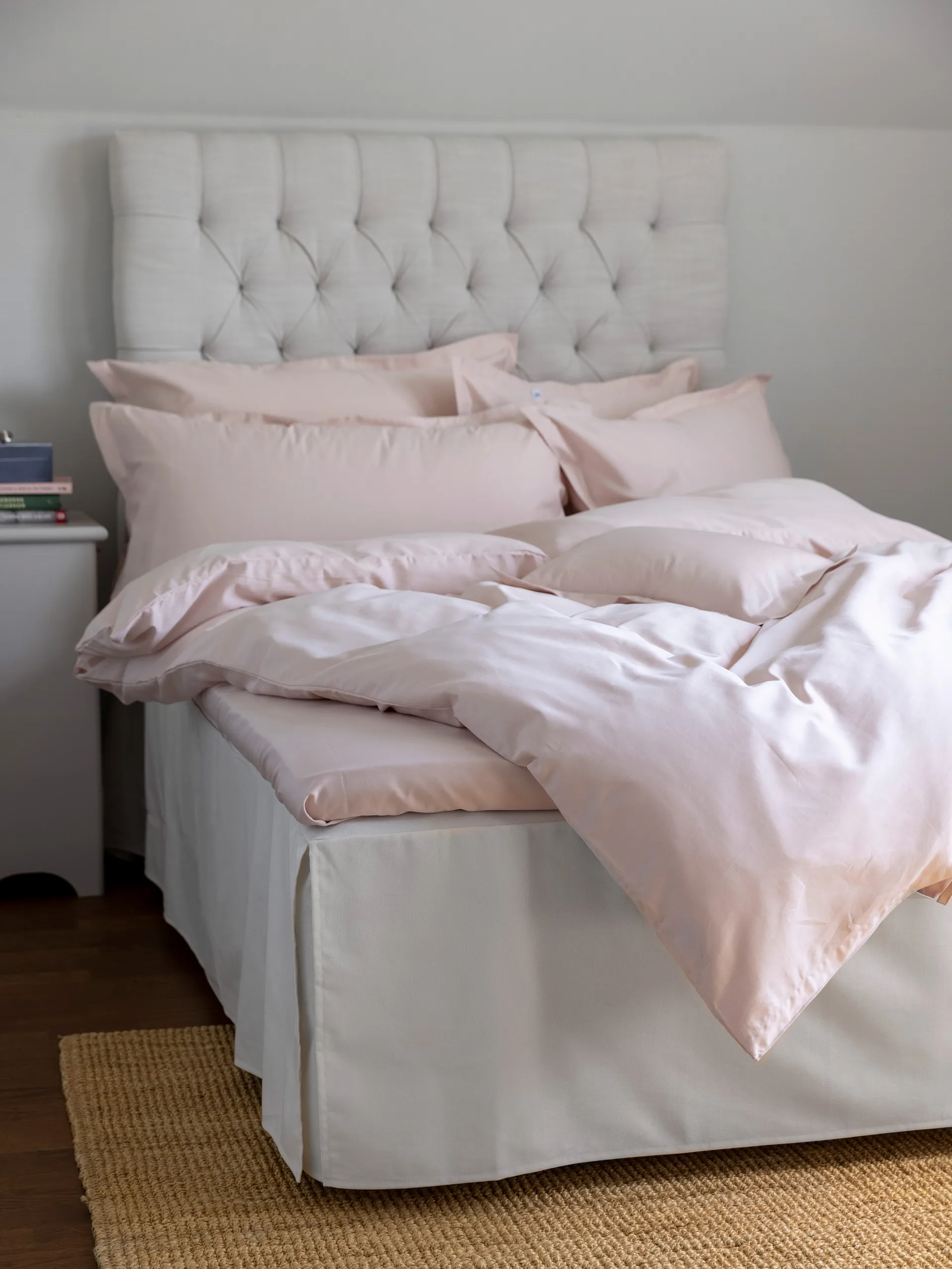 Spódnica do łóżka Napoli, Offwhite, 90x220x52 cm Mille Notti