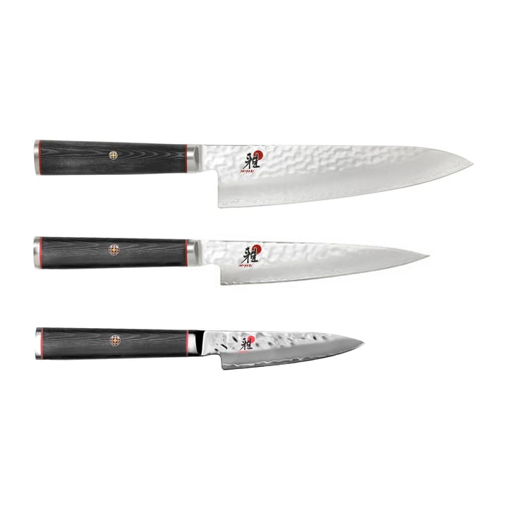 Miyabi Mizu 5000MCT zestaw noży 3 szt. - Drewno - Miyabi