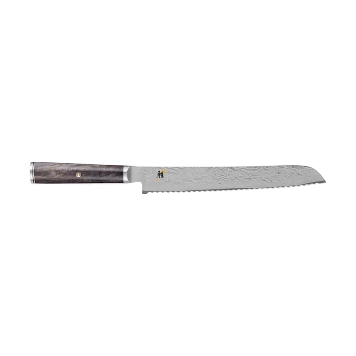 Nóż do chleba 23 cm, Miyabi Black 5000MCD 67 - Damaskus-czarny klon - Miyabi