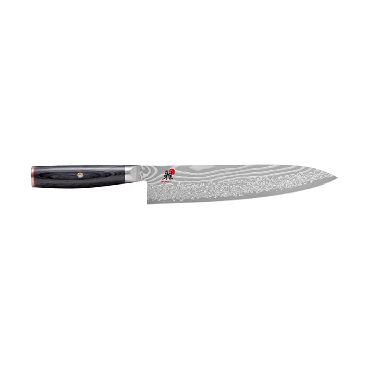 Nóż Gyutoh   24 cm, Raw 5000FCD - Damaskus-czarny - Miyabi