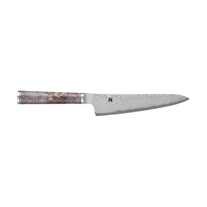 Nóż uniwersalny Black 5000MCD 67 Shotoh, 13 cm - Damaskus-czarny - Miyabi