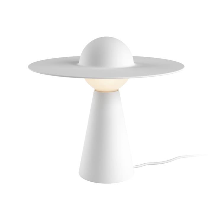 Ceramiczna lampa stołowa 33x37,1 cm - White - MOEBE