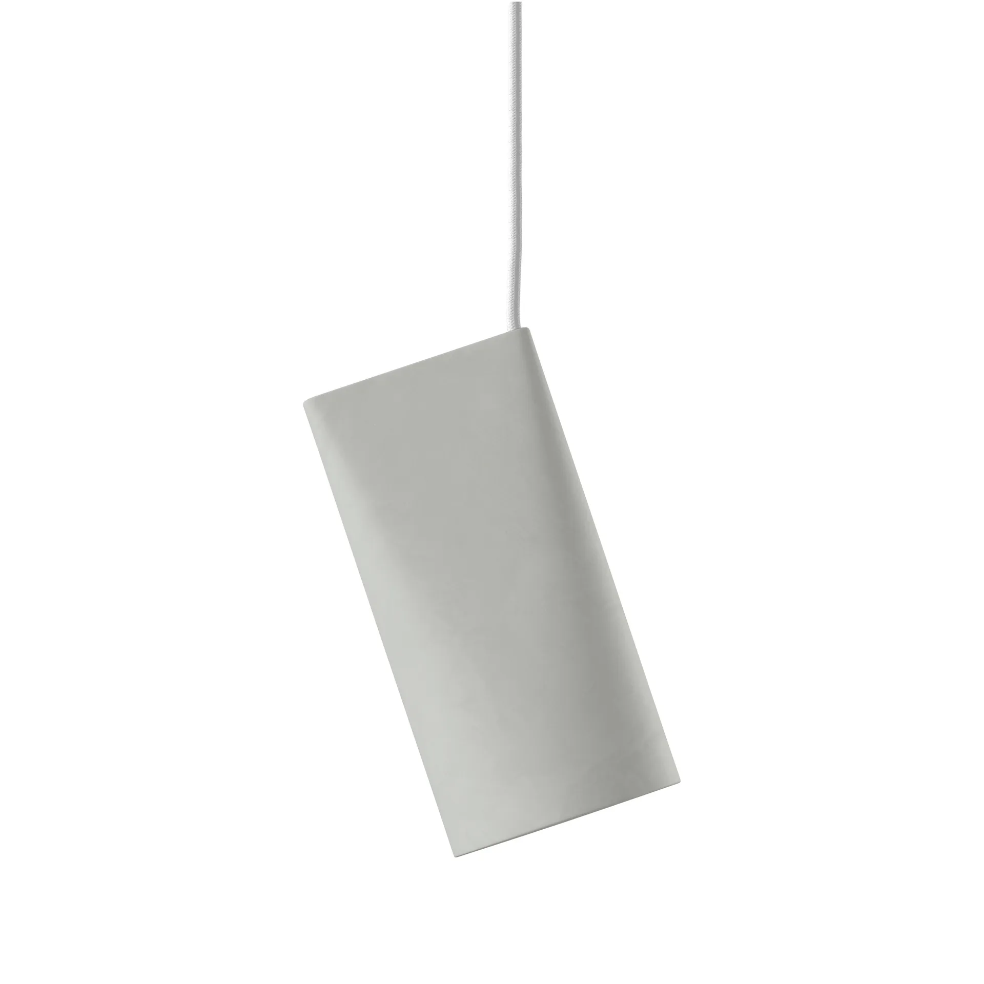 Ceramiczna lampa sufitowa 11,2x22 cm, Light Grey MOEBE