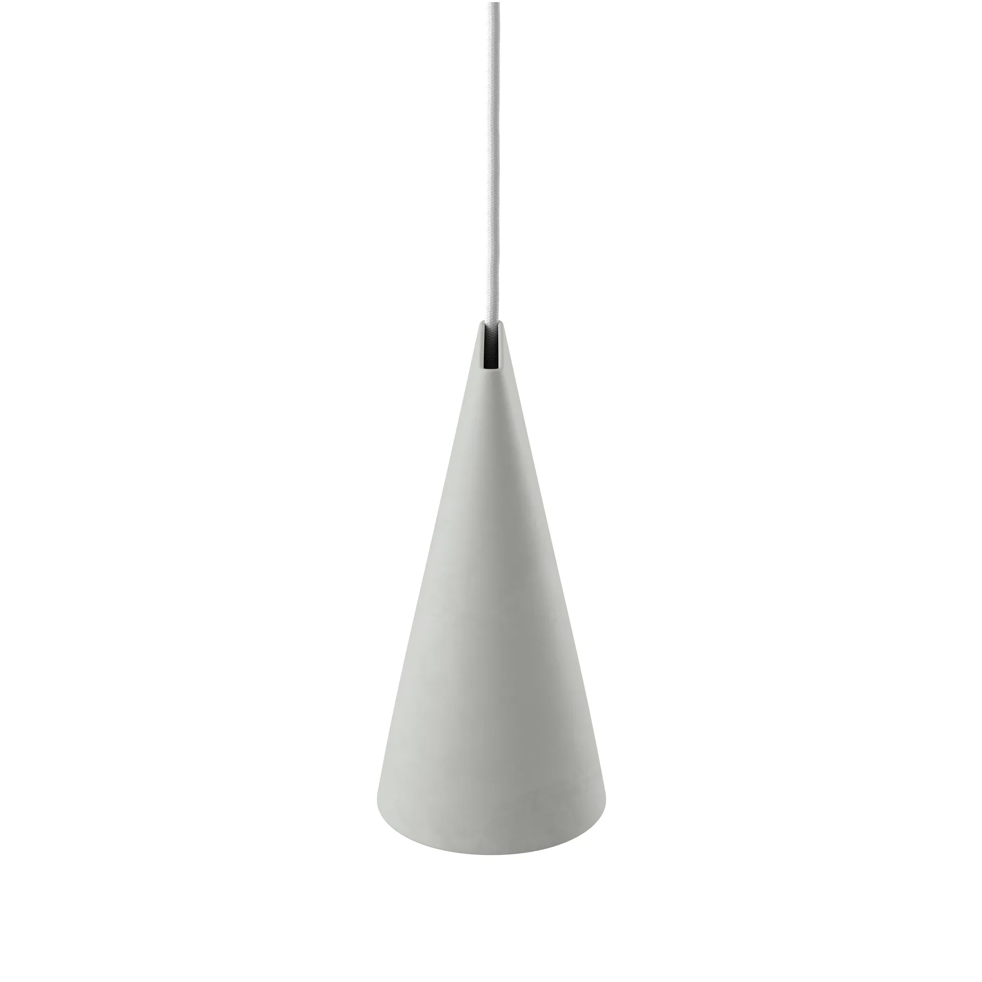 Ceramiczna lampa sufitowa 11,2x22 cm, Light Grey MOEBE