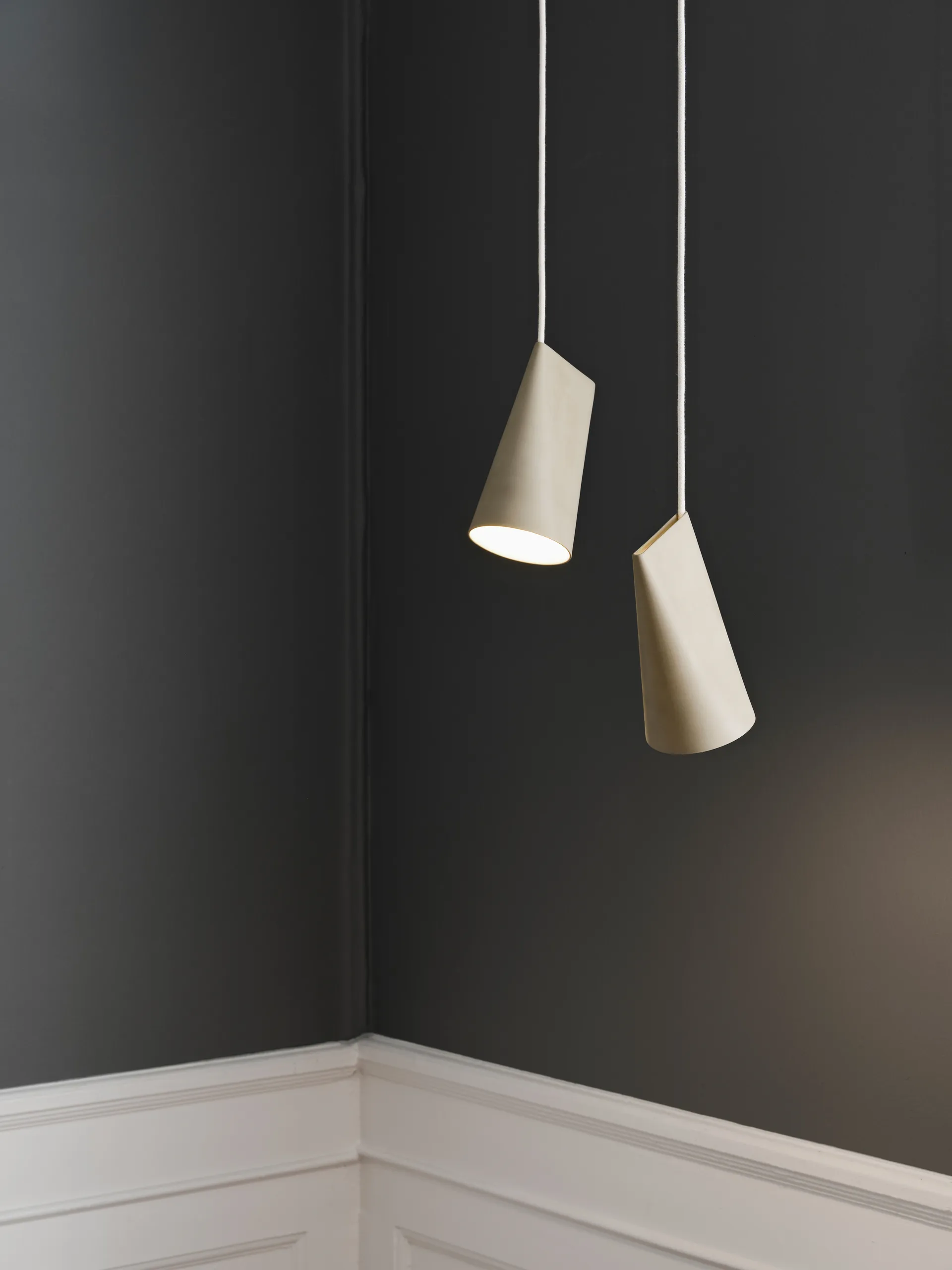 Ceramiczna lampa sufitowa 11,2x22 cm, Olive MOEBE