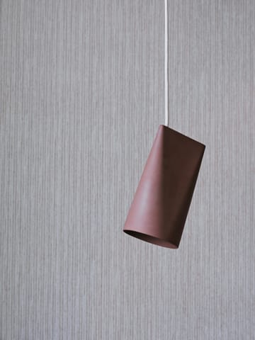 Ceramiczna lampa sufitowa 11,2x22 cm - Terra Cotta, Wood - MOEBE