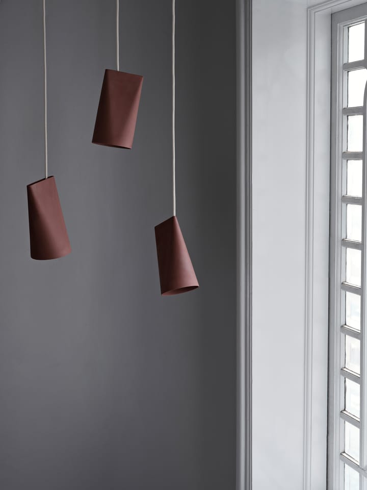 Ceramiczna lampa sufitowa 11,2x22 cm, Terra Cotta, Wood MOEBE