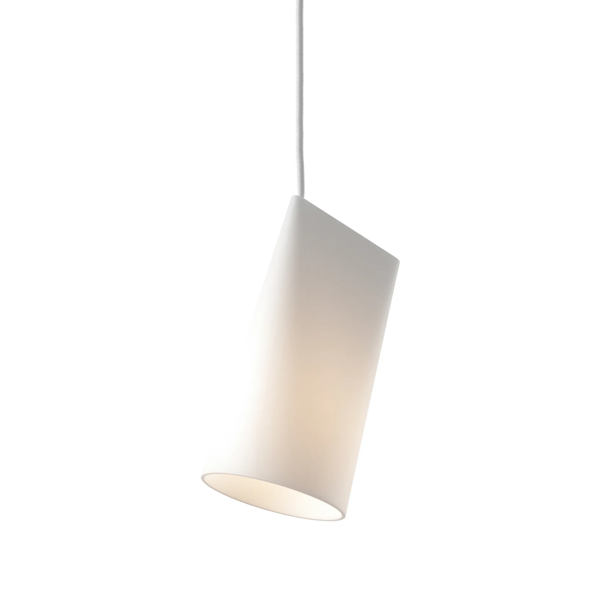 Ceramiczna lampa sufitowa 11,2x22 cm, White MOEBE