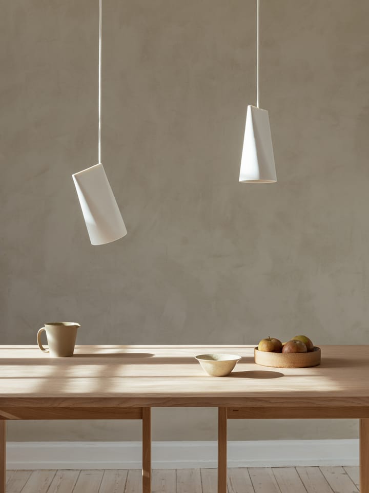 Ceramiczna lampa sufitowa 11,2x22 cm, White MOEBE