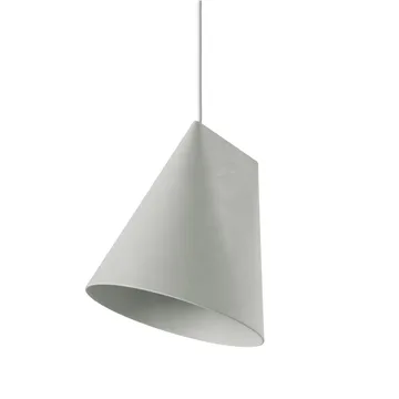 Ceramiczna lampa sufitowa 23x23,5 cm - Light Grey - MOEBE