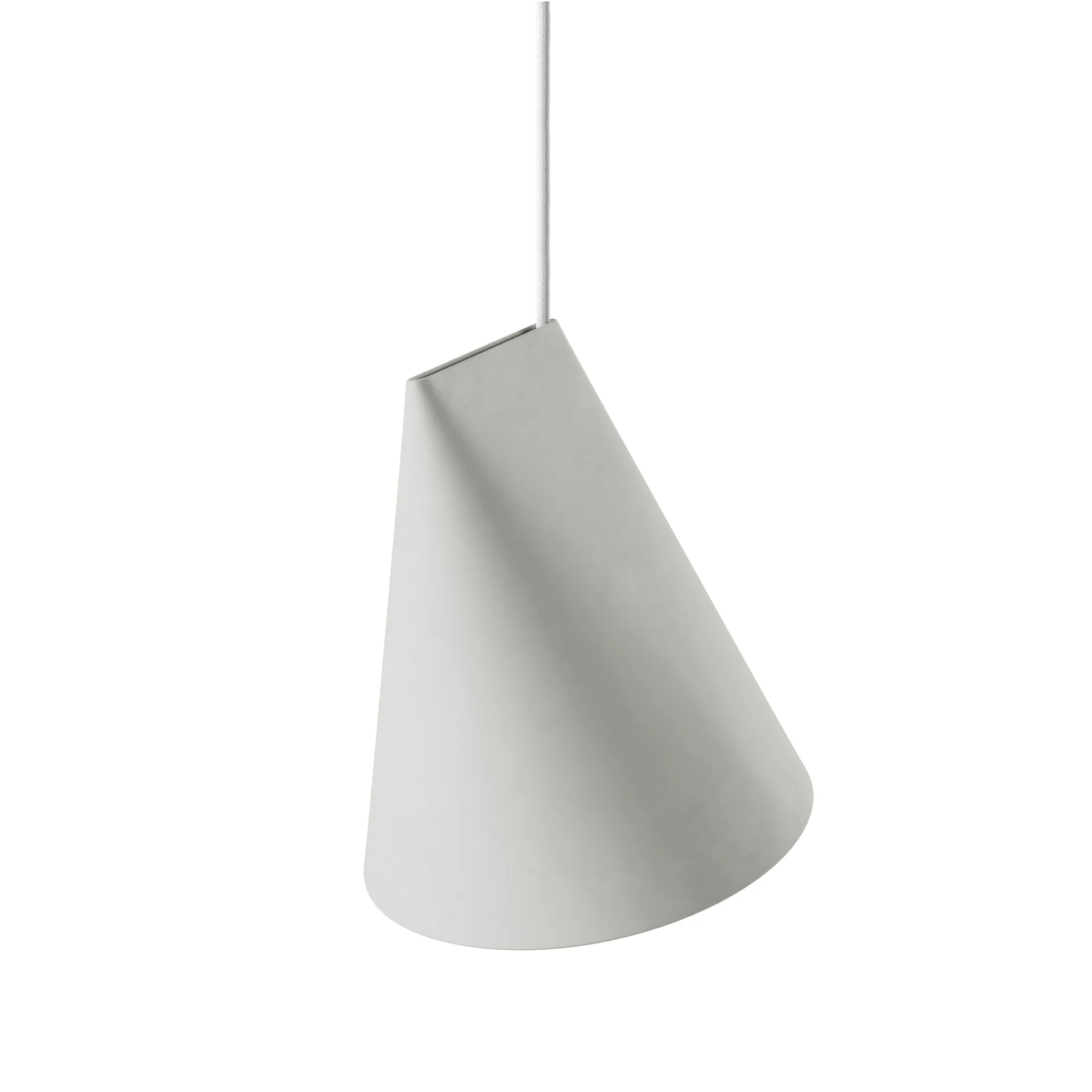 Ceramiczna lampa sufitowa 23x23,5 cm, Light Grey MOEBE