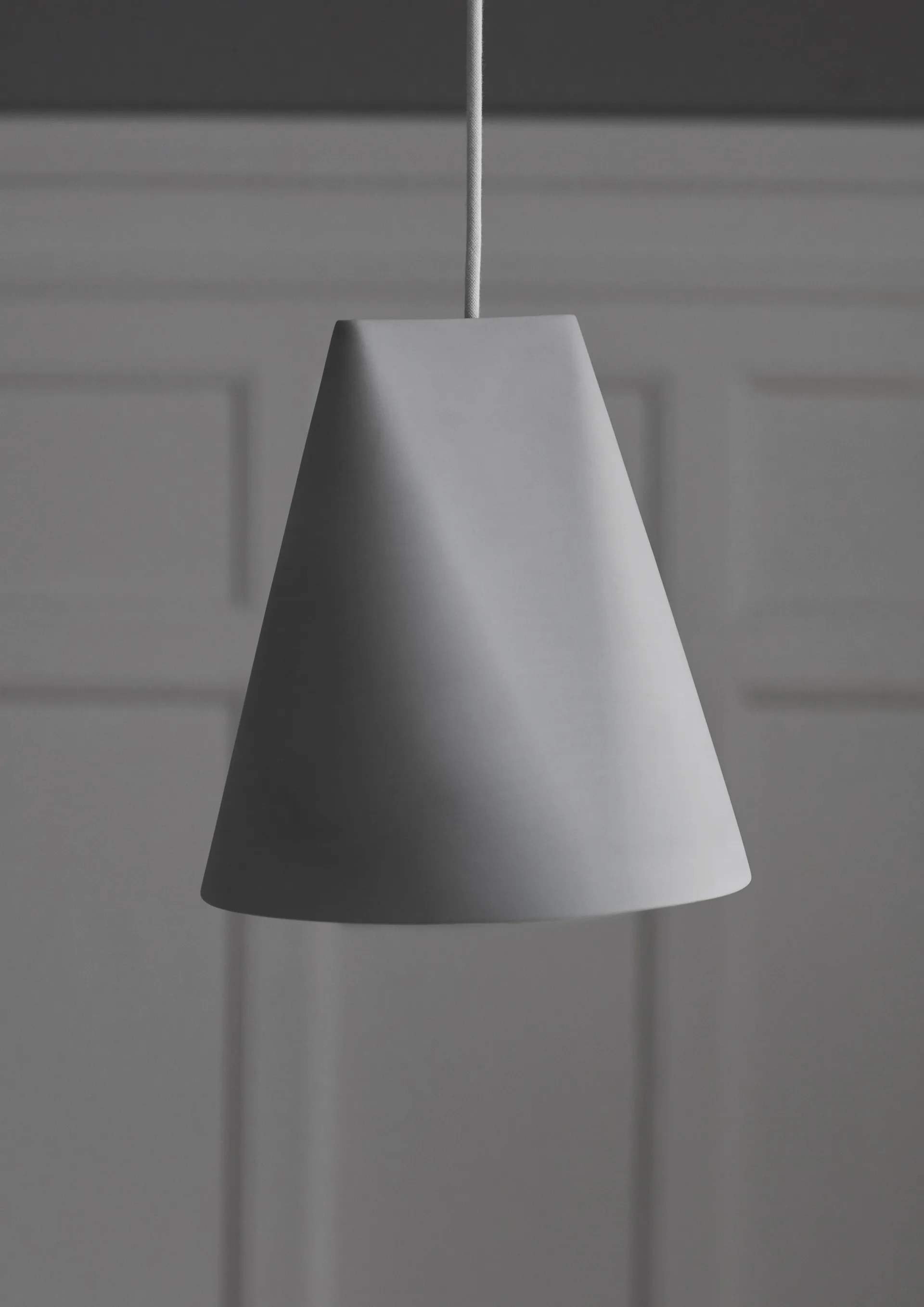 Ceramiczna lampa sufitowa 23x23,5 cm, Light Grey MOEBE