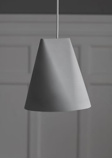 Ceramiczna lampa sufitowa 23x23,5 cm - Light Grey - MOEBE