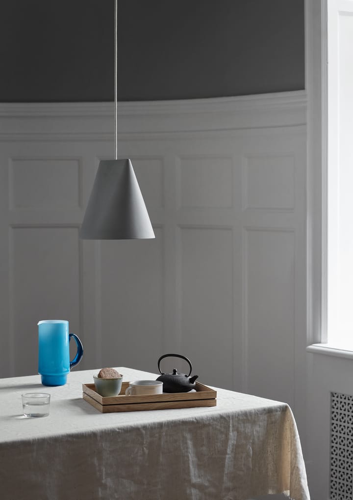 Ceramiczna lampa sufitowa 23x23,5 cm, Light Grey MOEBE