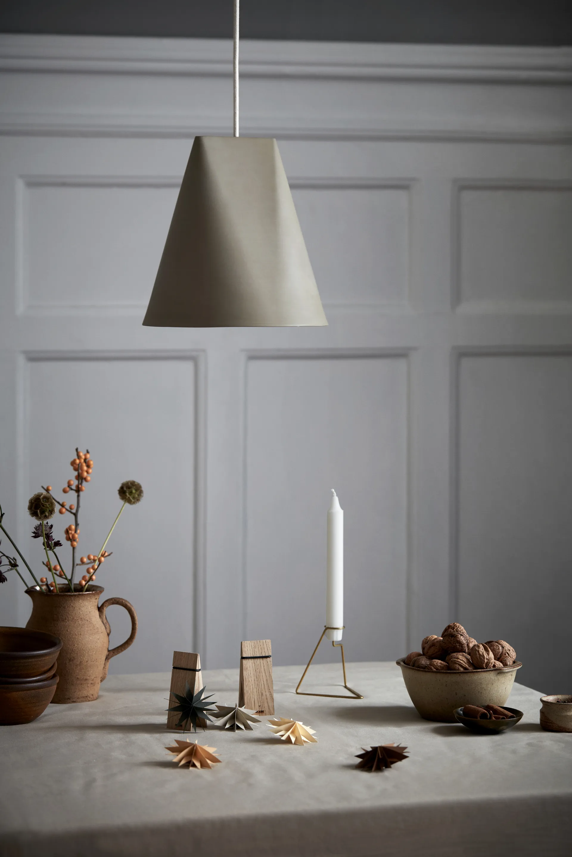 Ceramiczna lampa sufitowa 23x23,5 cm, Olive MOEBE