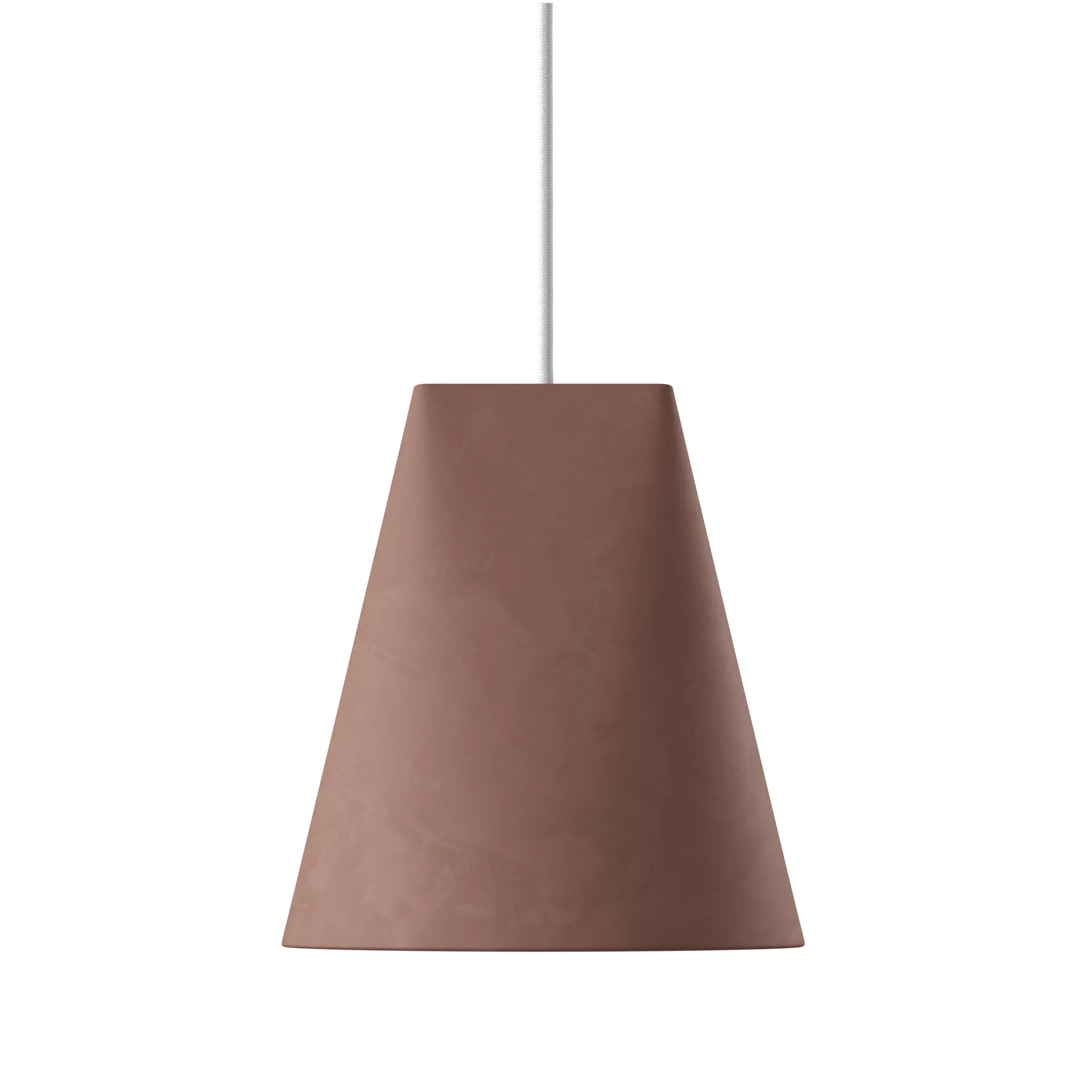 Ceramiczna lampa sufitowa 23x23,5 cm, Terra Cotta, Wood MOEBE