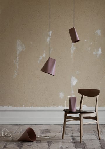 Ceramiczna lampa sufitowa 23x23,5 cm - Terra Cotta, Wood - MOEBE
