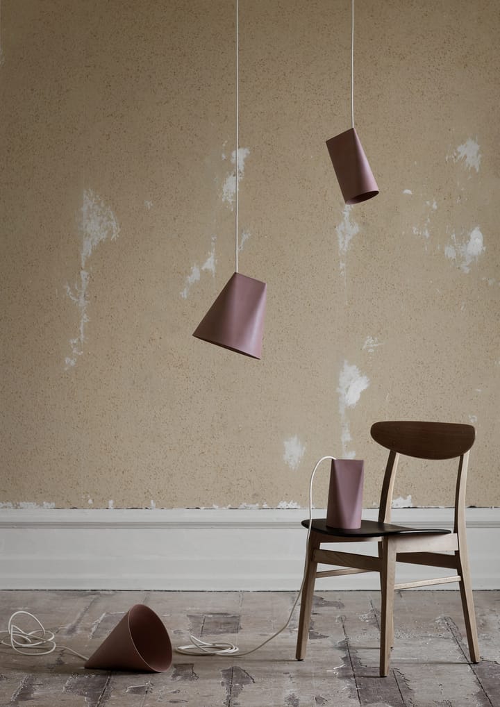 Ceramiczna lampa sufitowa 23x23,5 cm, Terra Cotta, Wood MOEBE