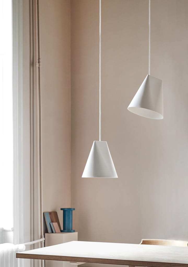 Ceramiczna lampa sufitowa 23x23,5 cm - White - MOEBE