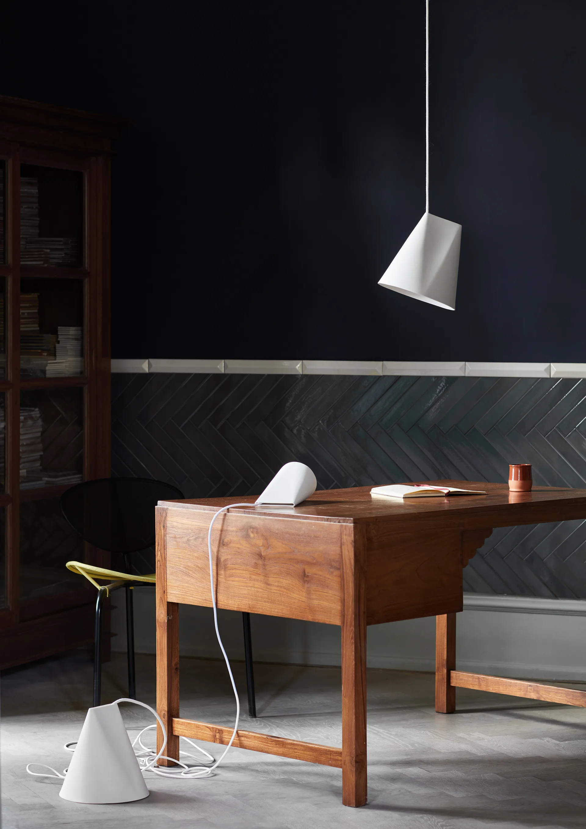 Ceramiczna lampa sufitowa 23x23,5 cm, White MOEBE