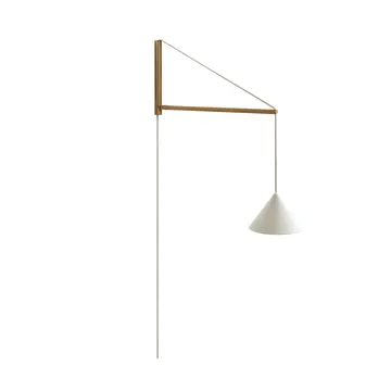Lampa ścienna Suspended Wall Lamp - Dąb-biały - MOEBE