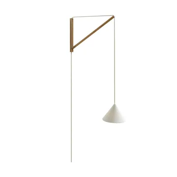 Lampa ścienna Suspended Wall Lamp - Dąb-biały - MOEBE