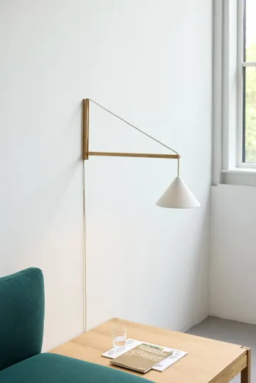 Lampa ścienna Suspended Wall Lamp - Dąb-biały - MOEBE