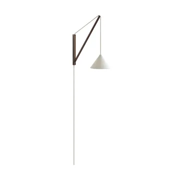 Lampa ścienna Suspended Wall Lamp - Dąb wędzony-biały - MOEBE